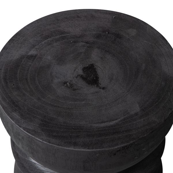 Woood Bikkel Kruk - Hout – Zwart 
