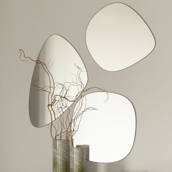 Woood Philou Spiegel – Zwart 