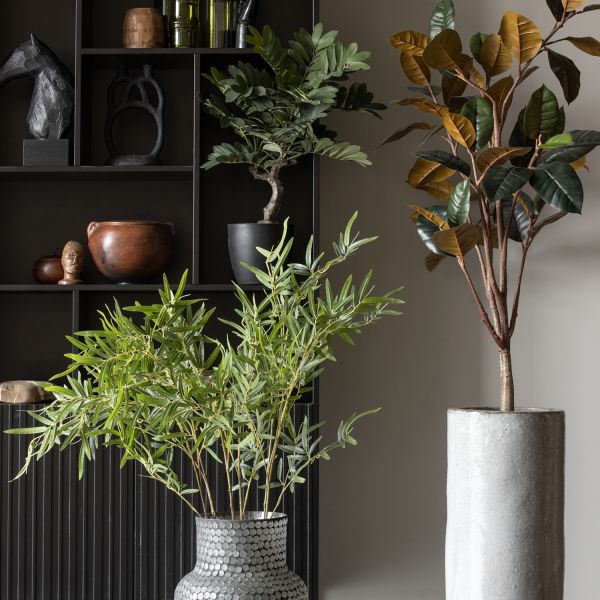 Woood Rubber Kunstplant – Groen 