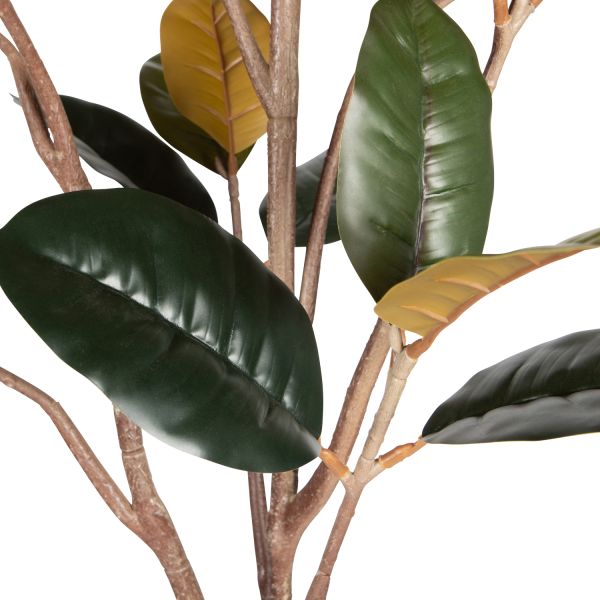 Woood Rubber Kunstplant – Groen 