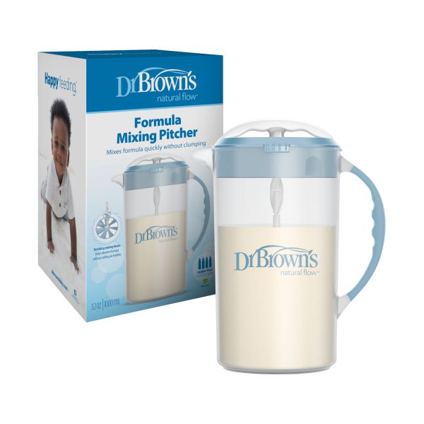 Dr. Brown's Melkpoedermixer Blauw