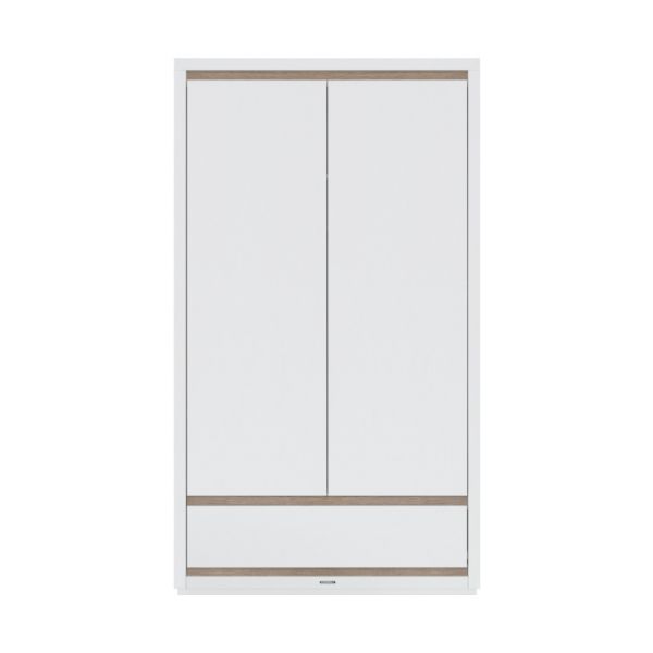 Kidsmill Accent Kledingkast 2-Deurs Wit