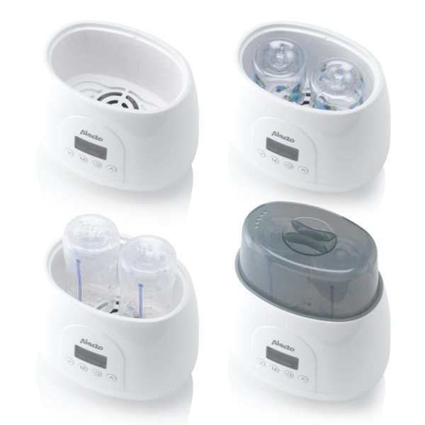 Alecto BW-700TWIN Digitale Duo Flessenwarmer