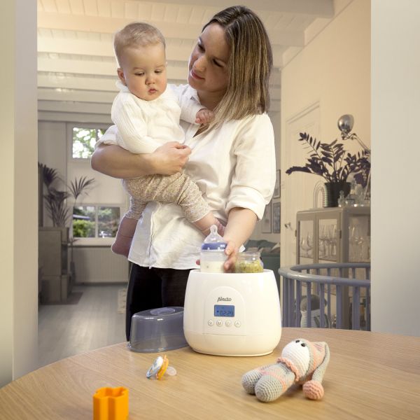 Alecto BW-700TWIN Digitale Duo Flessenwarmer
