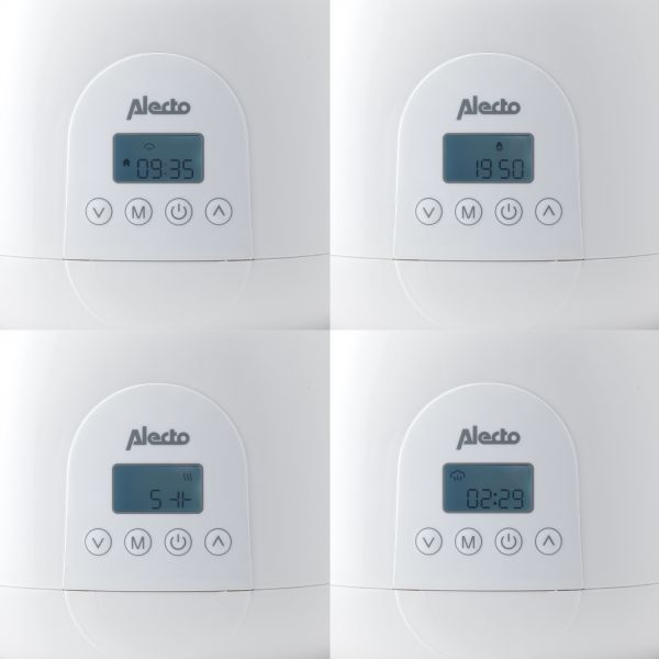 Alecto BW-700TWIN Digitale Duo Flessenwarmer