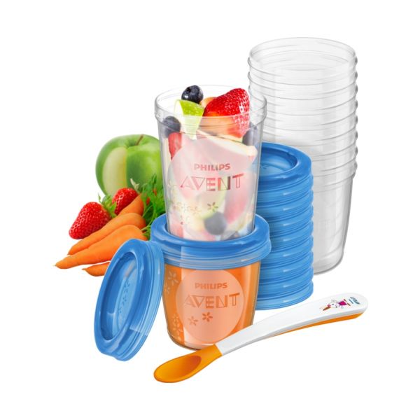 Avent Bewaarbekers 2 x 10 Stuks