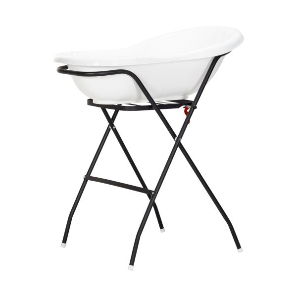 Basicline Basic Bad Wit + Badstandaard Zwart Basicline Basic Bad Wit + Badstandaard Zwart