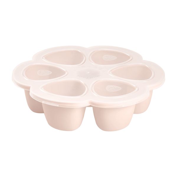Beaba Multi Porties Opbergbakjes 6 x 90 ml Roze