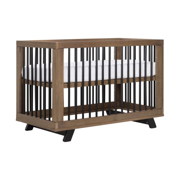 Europe Baby Beau Babykamer Walnoot |  Bed 60 x 120 cm + Commode + Kast 2-Deurs