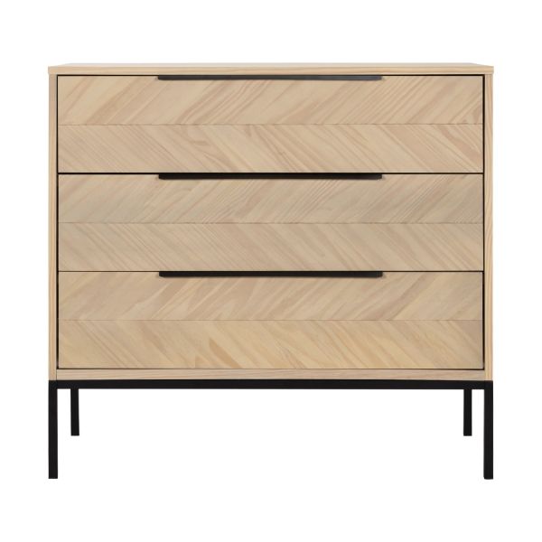 Europe Baby Beau Babykamer Naturel | Commode + Kast 2-Deurs