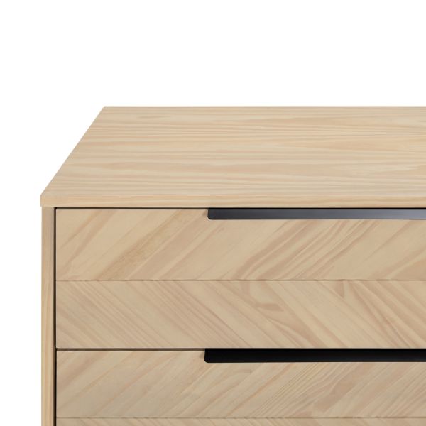 Europe Baby Beau Babykamer Naturel | Commode + Kast 2-Deurs