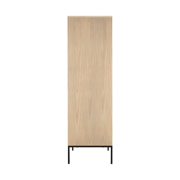 Europe Baby Beau Babykamer Naturel |  Bed 60 x 120 cm + Commode + Kast 2-Deurs