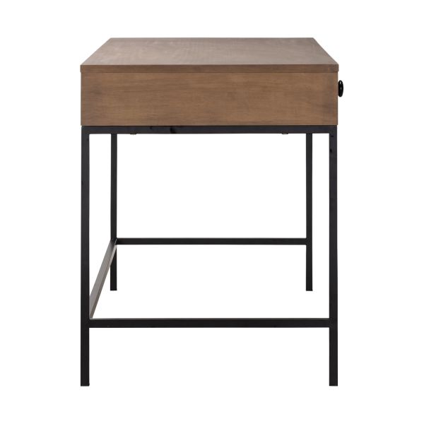 Europe Baby Beau Bureau Walnoot Incl. Metalen Onderstel