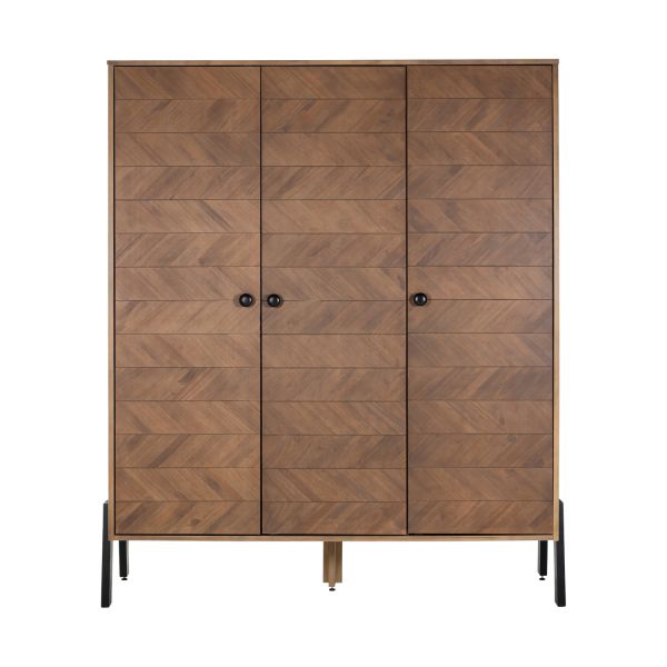 Europe Baby Beau Kinderkamer Walnoot Incl. Houten Onderstel | Bed 90 x 200 cm + Bureau