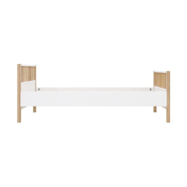 Bopita Mika Bed Wit / Eiken 90 x 200 cm