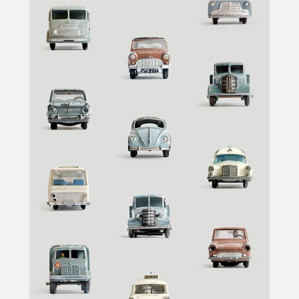 Studio Ditte Auto Behang Lichtgrijs