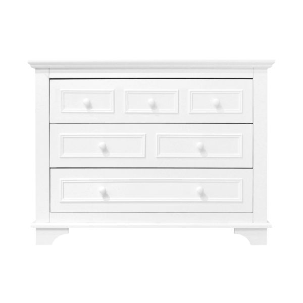 Bopita Charlotte Babykamer Wit | Bed 70 x 140 cm + Commode