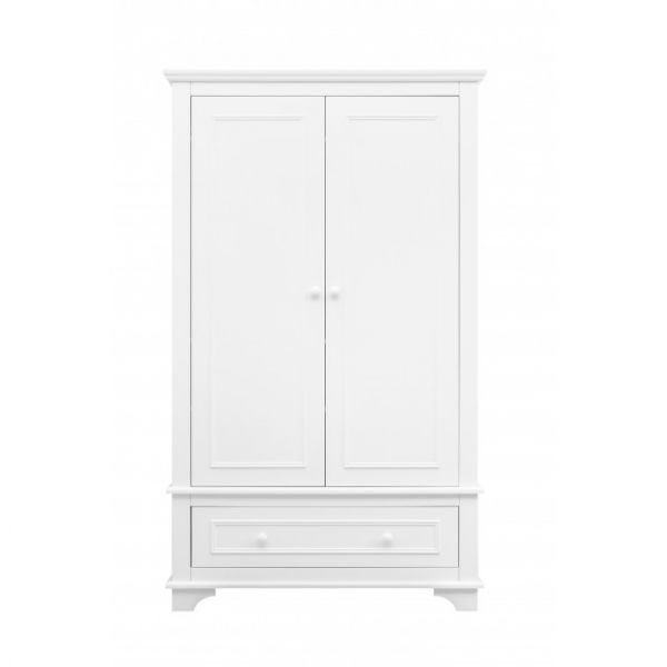 Bopita Charlotte Kinderkamer Wit | Bed 90 x 200 + Kast 2-Deurs