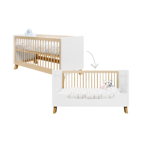 Bopita Lisa Babybed Wit / Naturel 70 x 140 cm