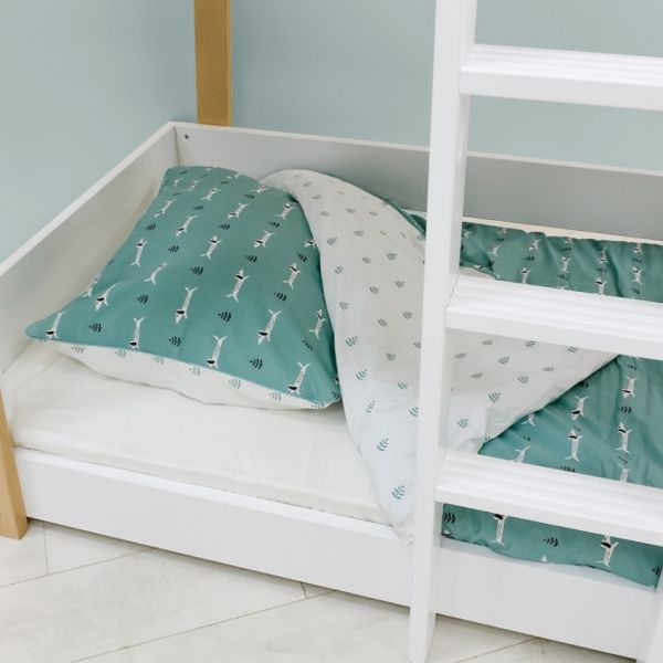 Bopita Lisa Stapelbed Wit / Naturel