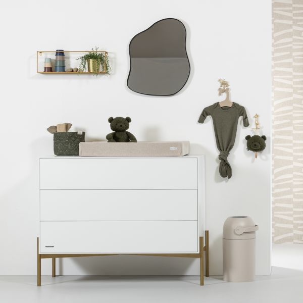 Kidsmill Boutique Commode Wit / Brass