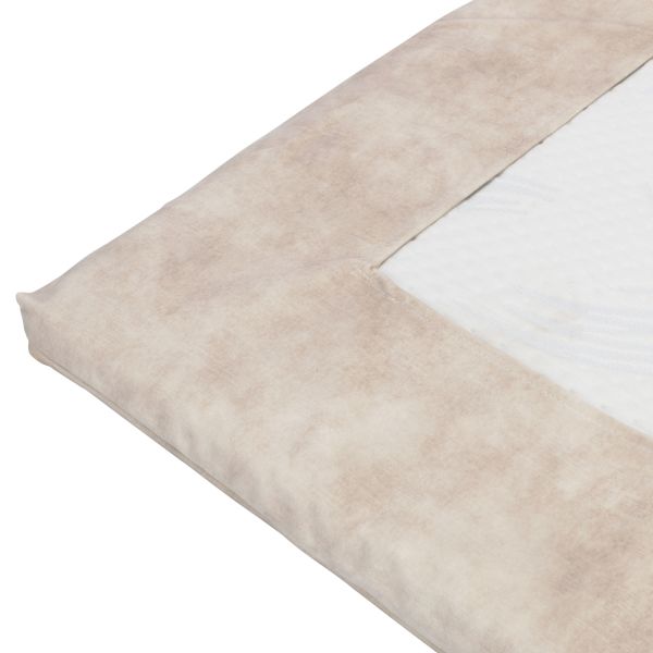Kidsmill Velours Boxmatras Hoes Natural 80 x 100 cm