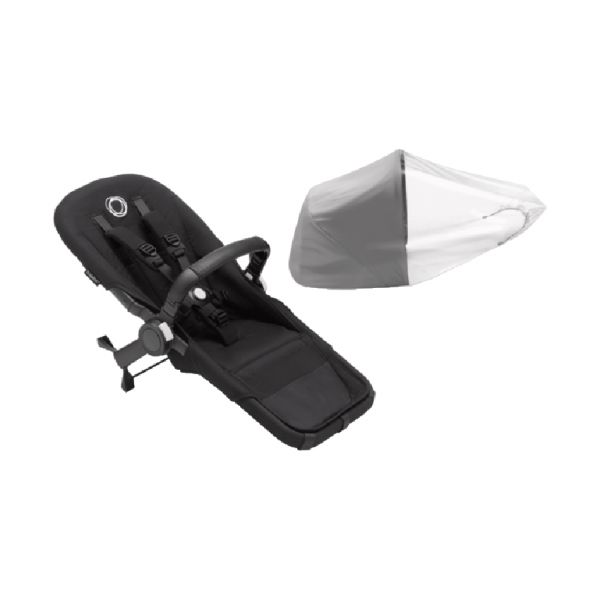 Bugaboo Donkey 5 Duo Uitbreidingsset Midnight Black