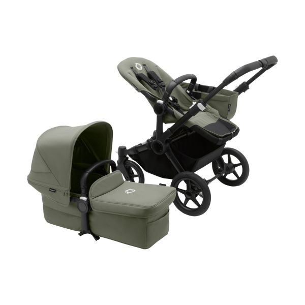 Bugaboo Donkey 5 Mono Kinderwagen 2-in-1 Black / Forest Green