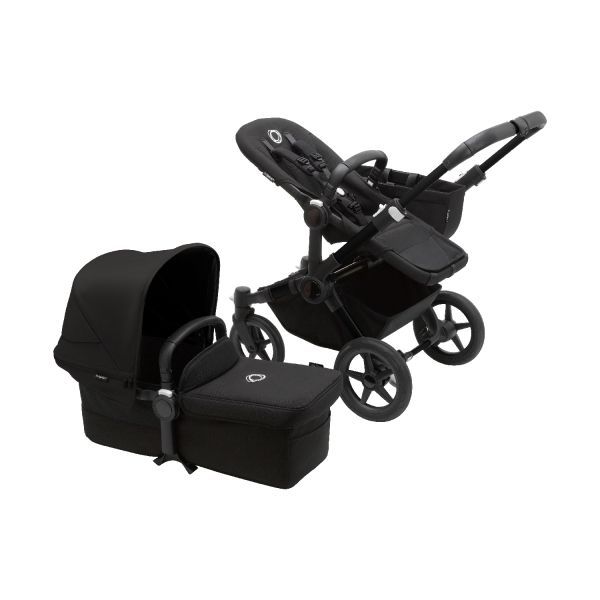 Bugaboo Donkey 5 Mono Kinderwagen 2-in-1 Black / Midnight Black