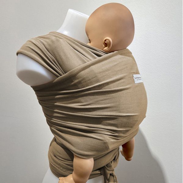Bamboom Sling Babydraagdoek Beige