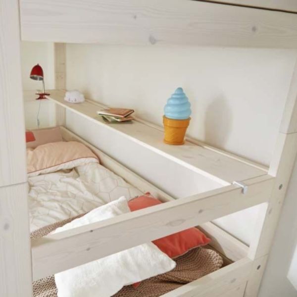LIFETIME Kidsrooms Legplank Voor Hoogslaper Whitewash
