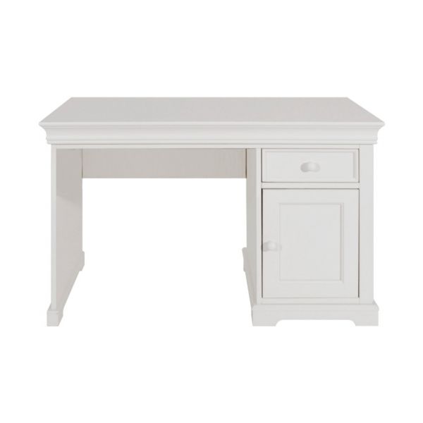 Kidsmill Chateau Kinderkamer Wit | Bed 90 x 200 cm + Bureau