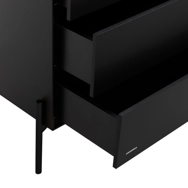 Kidsmill Boutique Commode Zwart Mat