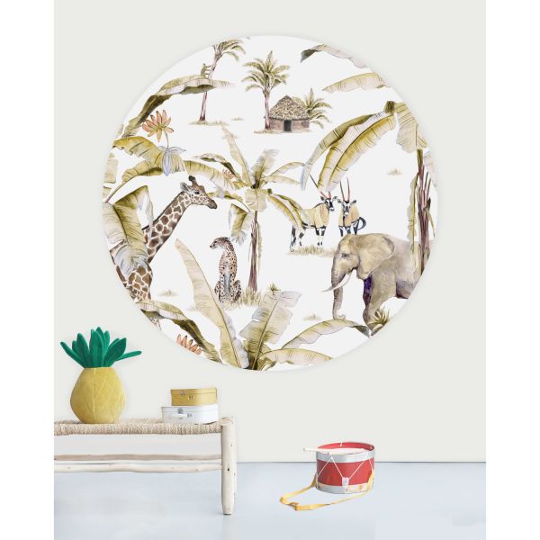 Creative Lab Amsterdam Baby Bananas Behangcirkel 142,5 cm
