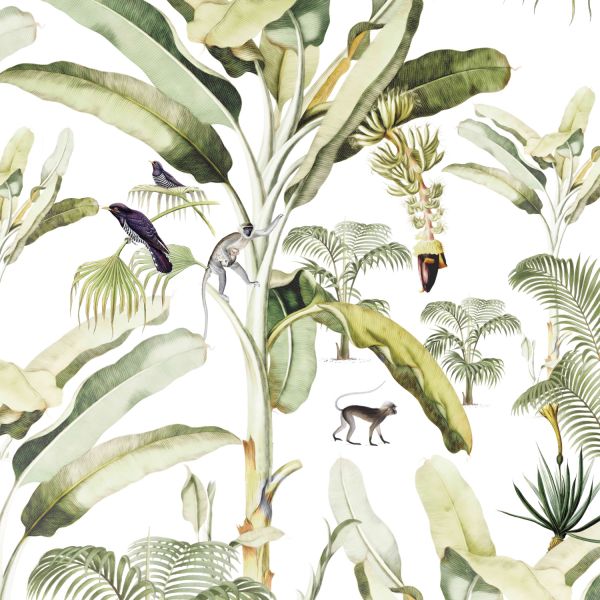 Creative Lab Amsterdam Baby Bananas Behang 200 x 280 cm