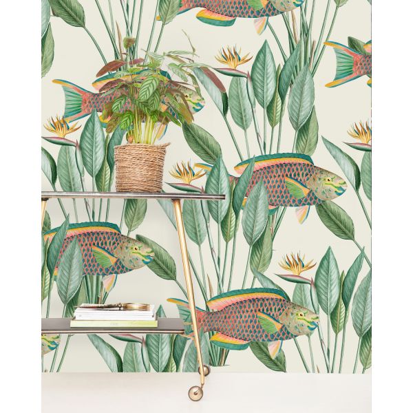 Creative Lab Amsterdam Parrot Fish Behang 200 x 280 cm