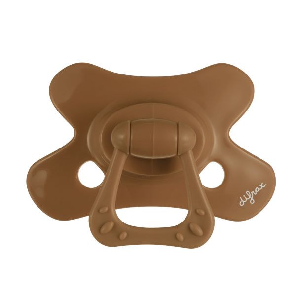 Difrax Uni Fopspeen - Rond - 18+ Mnd - Cinnamon
