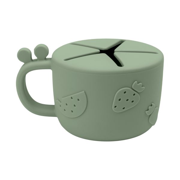 Done by Deer Raffi Peekaboo Snackbeker Green