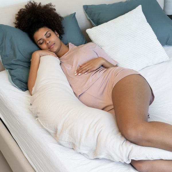 Doomoo Comfy Big Tetra Voedingskussen Almond