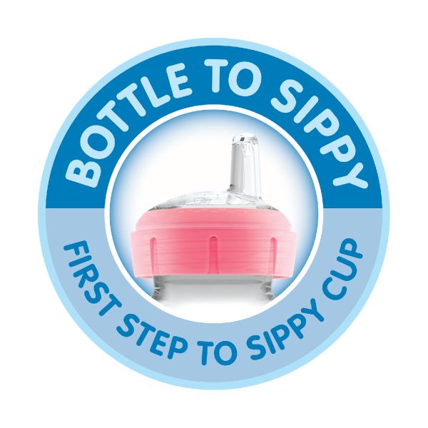 Dr. Brown’s Options+ Starter Kit Fles / Sippy Smal Roze 250 ml