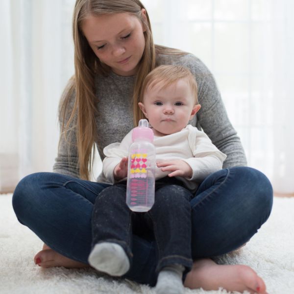Dr. Brown’s Options+ Starter Kit Fles / Sippy Smal Roze 250 ml