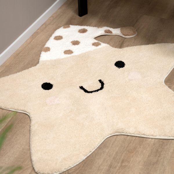 Baby's Only Vloerkleed - Heaven - Beige - ster