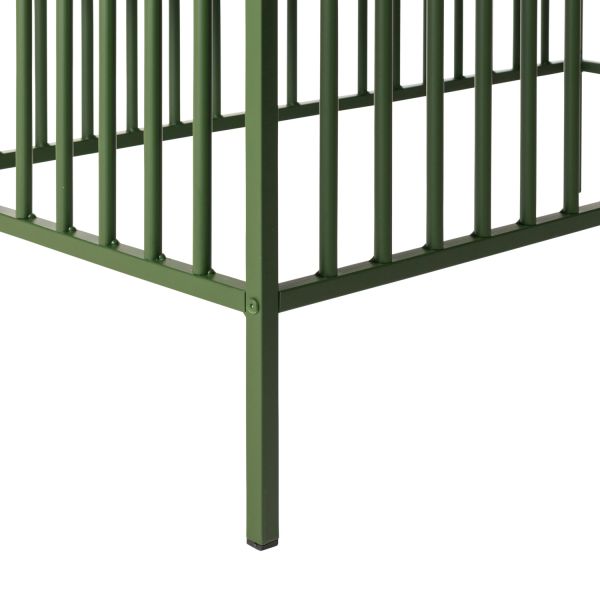 Europe Baby Liam Babybed Metaal Dark Green 60 x 120 cm