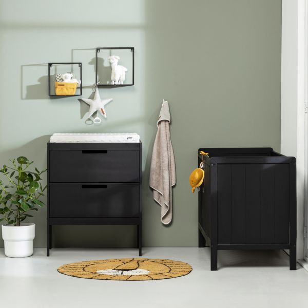 Europe Baby Ralph Luiertafel Mat Zwart