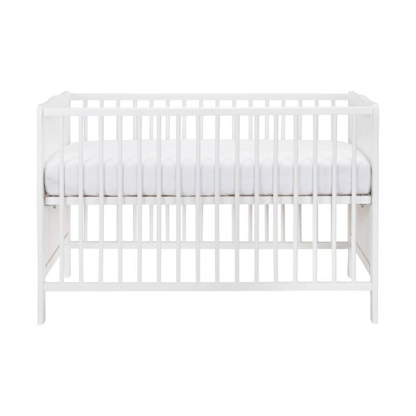 Europe Baby Sarah Babykamer Wit | Bed 60 x 120 cm + Commode