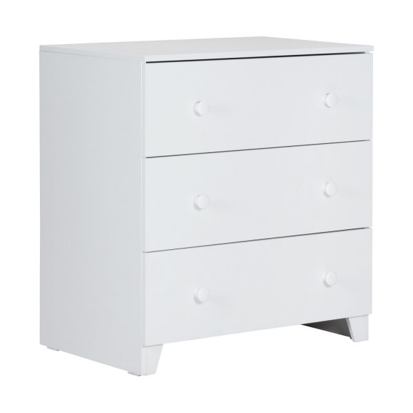 Europe Baby Sarah Babykamer Wit | Bed 70 x 140 cm + Commode