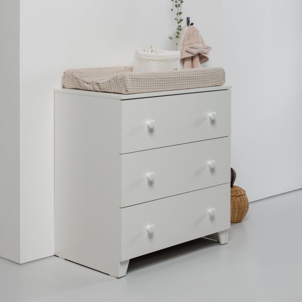 Europe Baby Sarah Babykamer Wit | Commode + Kast