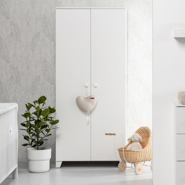 Europe Baby Sarah Babykamer Wit | Commode + Kast