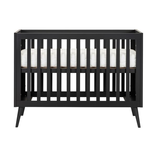 Europe Baby Sterre Babykamer Zwart / Oak | Bed 70 x 140 cm + Commode
