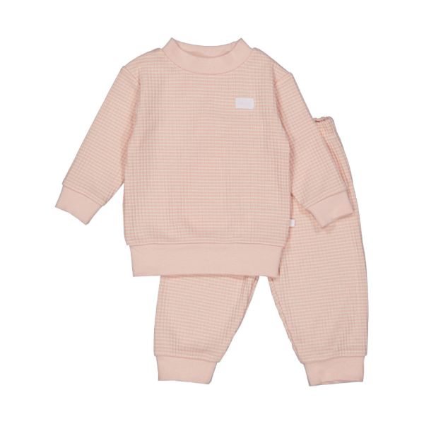 Feetje Wafel Pyjama Oud Roze Mt. 110